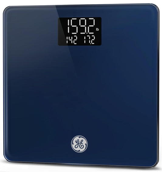 GE Weight Scale Digital for Body. Multifunctional Bathroom BMI Weighing Accurate Smart Scales Electric for Baby Pet Luggage Women with Smartphone APP Bluetooth 4 Large Display. 400lbs